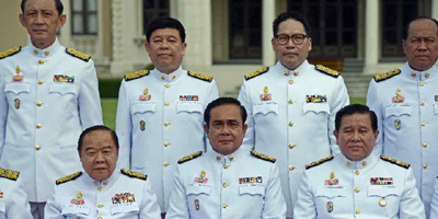 Thai media decide junta chief no laughing matter